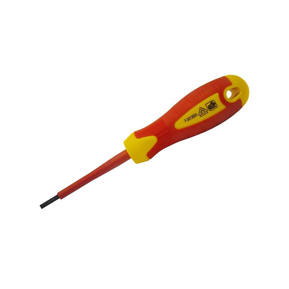 Faithfull Slotted Soft Grip Vde Screwdrivers C - Multi Colour - Image 2