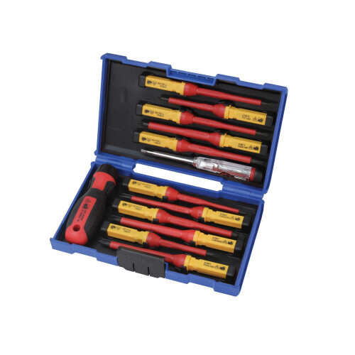 Faithfull Faithfull Interchangeable Vde Screwdriver Set, 13 Piece
