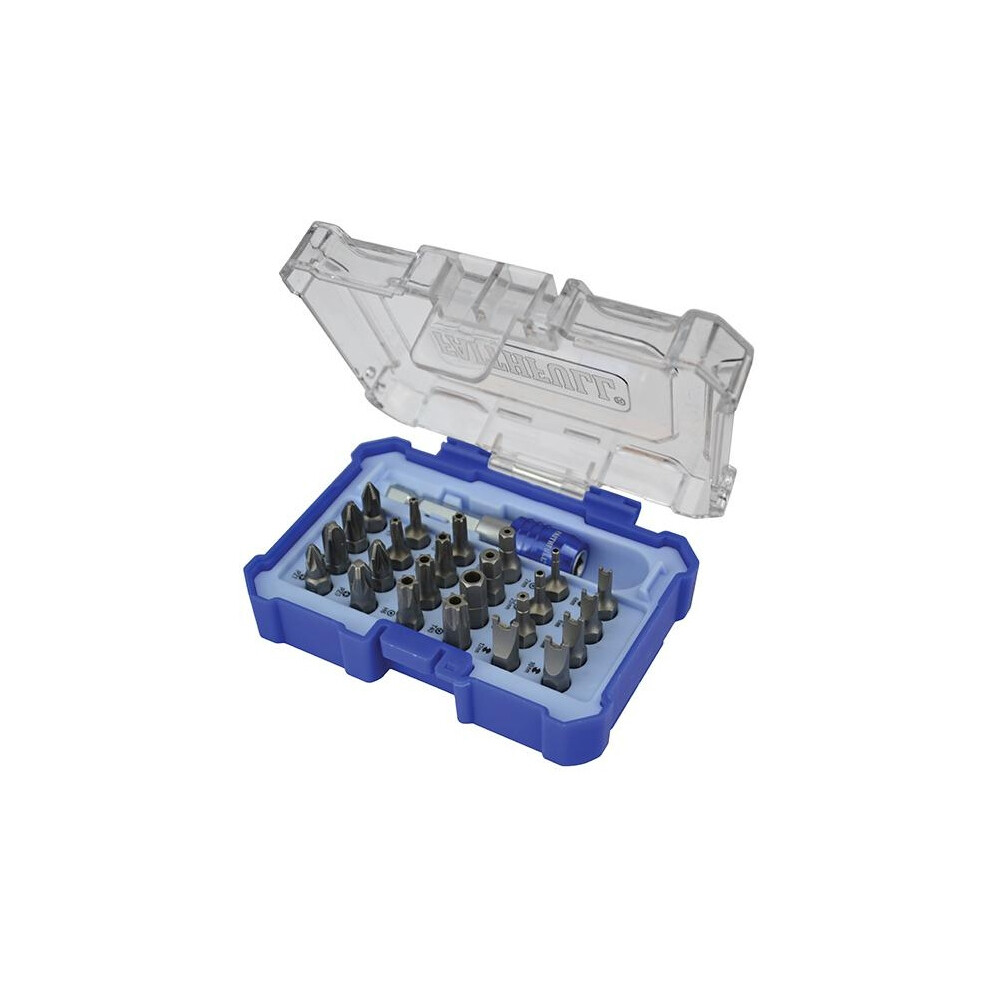 Faithfull Quick-Change S2 Security Bit Set, 25 Piece