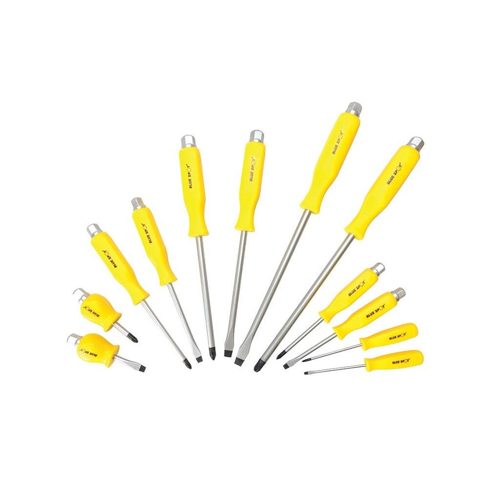 Bluespot Tools Hex Drive Screwdriver Set,12 Piece - Multi Colour - Image 3
