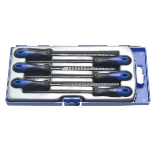 Faithfull Faithfull Precision Needle Rasp Set 6 Piece