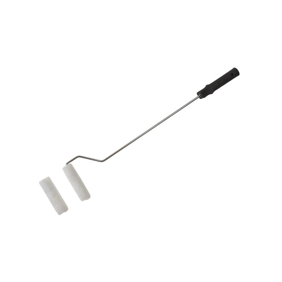 Faithfull Radiator Roller Kit Frame & 2 Refills 100Mm (4In)