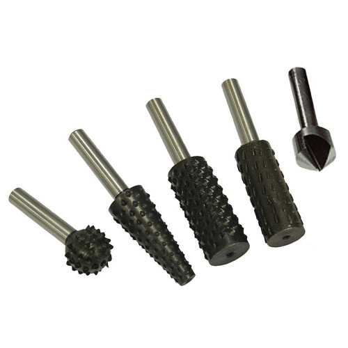 Faithfull Faithfull Rotary Rasps (4) & Countersink (1) Set
