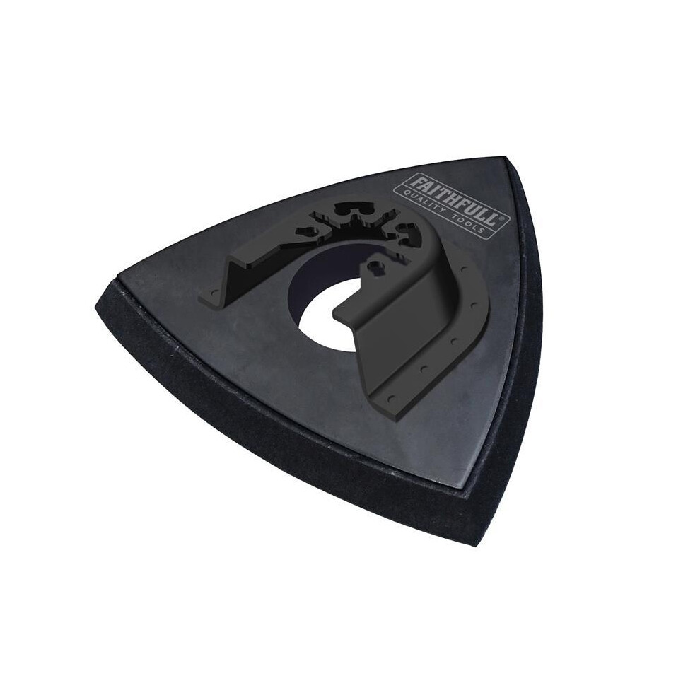 Faithfull Delta Hook & Loop Sanding Pad Triangular 93Mm 5063750414287