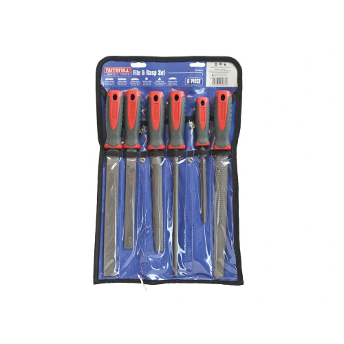 Faithfull Faithfull File And Rasp Set, 6 Piece 1
