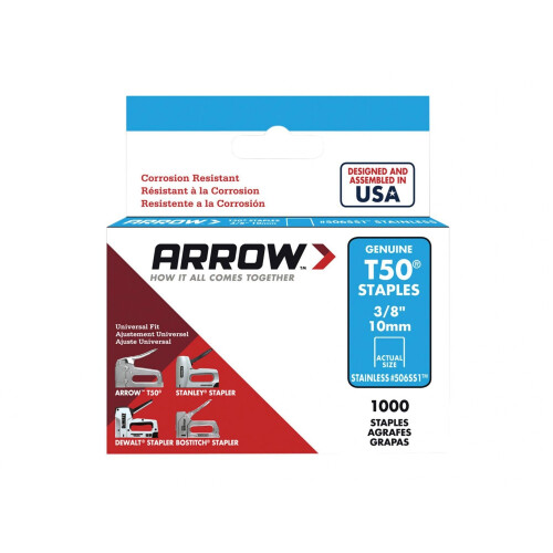 Arrow Arrow T50 Stainless Steel Staples
