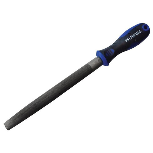 Faithfull Faithfull Half-round Second Cut File, Handled