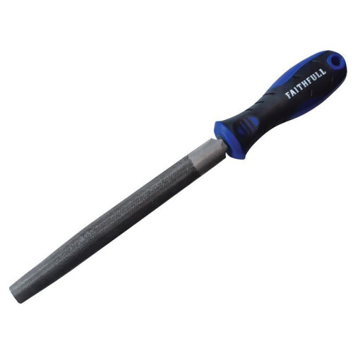 Faithfull Faithfull Half-round Second Cut File, Handled