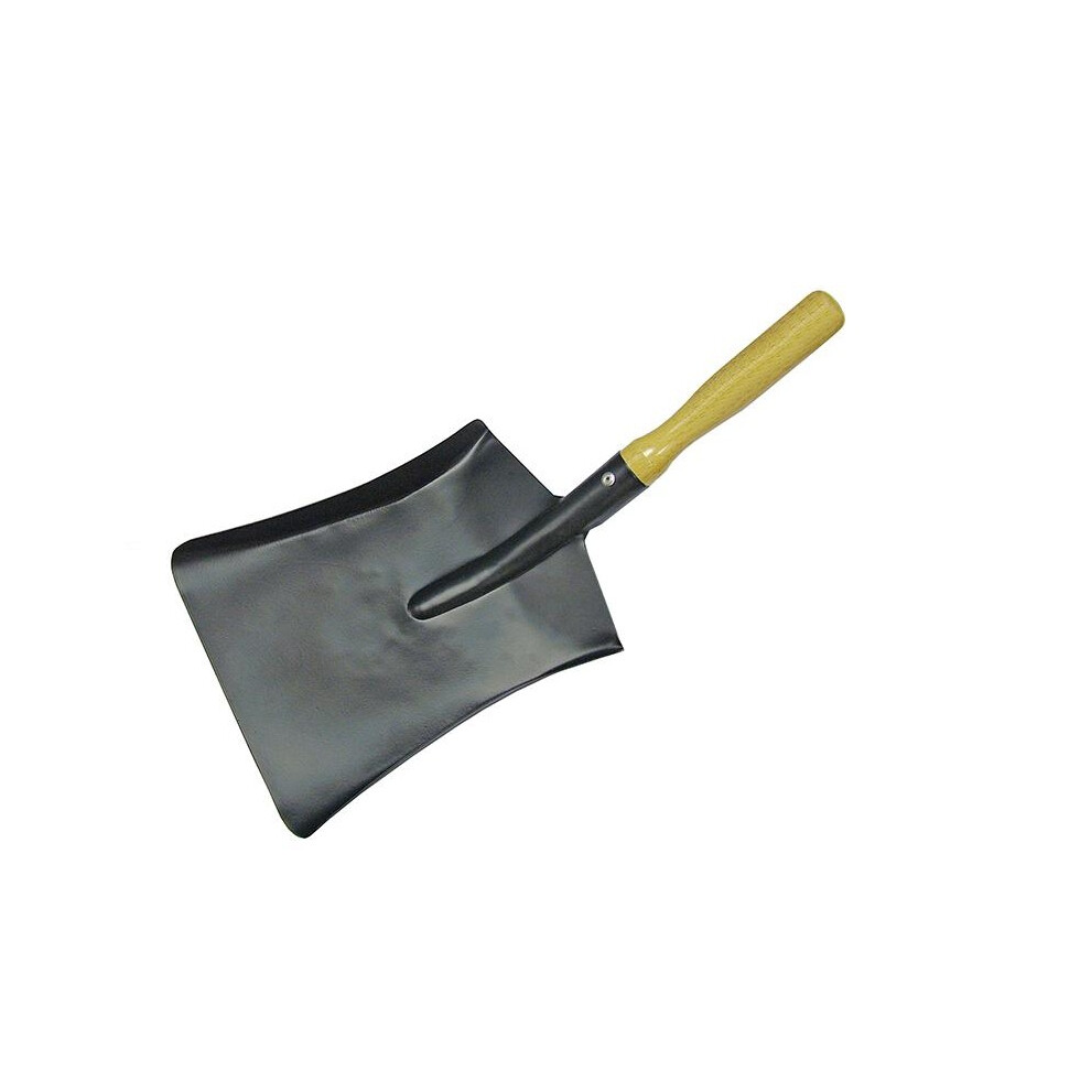Faithfull Steel Shovel Wooden Handle 230Mm Coal