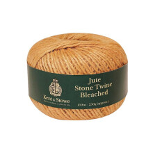 (150m (250g), 3-ply, Bleached Stone) Kent & Stowe Jute Twine