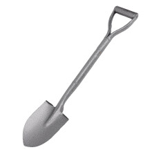76CM Manganese Steel Shovel, Gardening Tools D Handle Camping Garden Tool for Digging, Excavation