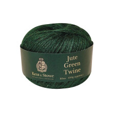 (80m (100g), 3-ply, Green) Kent & Stowe Jute Twine