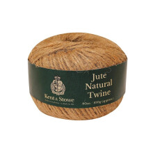 (80m (100g), 3-ply, Natural) Kent & Stowe Jute Twine