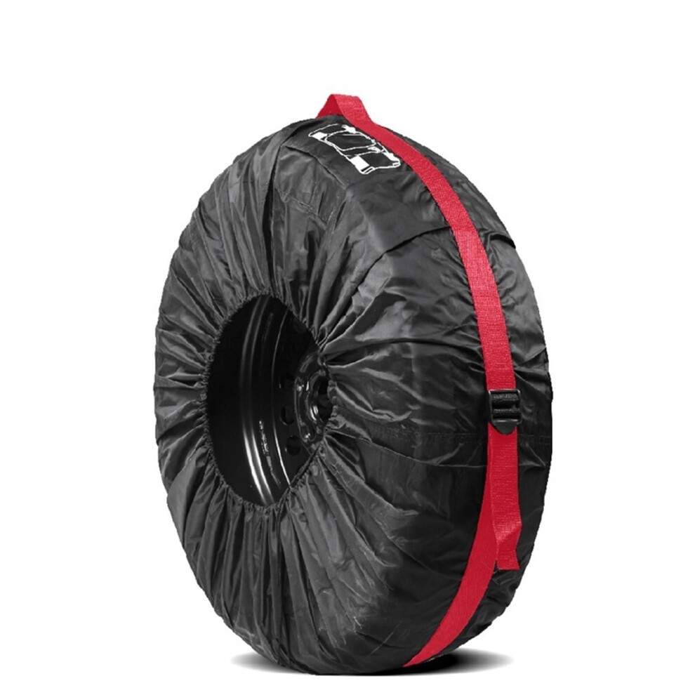 Car Tire Cover Case Car Spare Tire Cover Automobiles Wheel Storage Bag Red 9426802309799