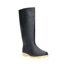 (10 UK, Black) Dikamar Pricebuster/Evora Wellington / Mens Boots / Plain Rubber Wellingtons