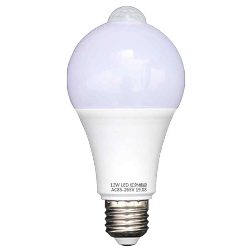 Outdoor Movement Light Bulb with Long Lifespan, Smart LED Light Bulb Featuring Human Sensor Technology Energy Saving Led Capabilities, Motion Sensor