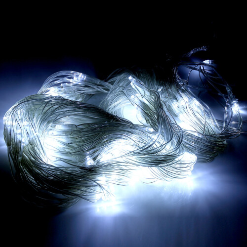 Illuminating Christmas Net Lights, 320 LED Waterproof Connectable String Lights for Your Dreamy Decor 2