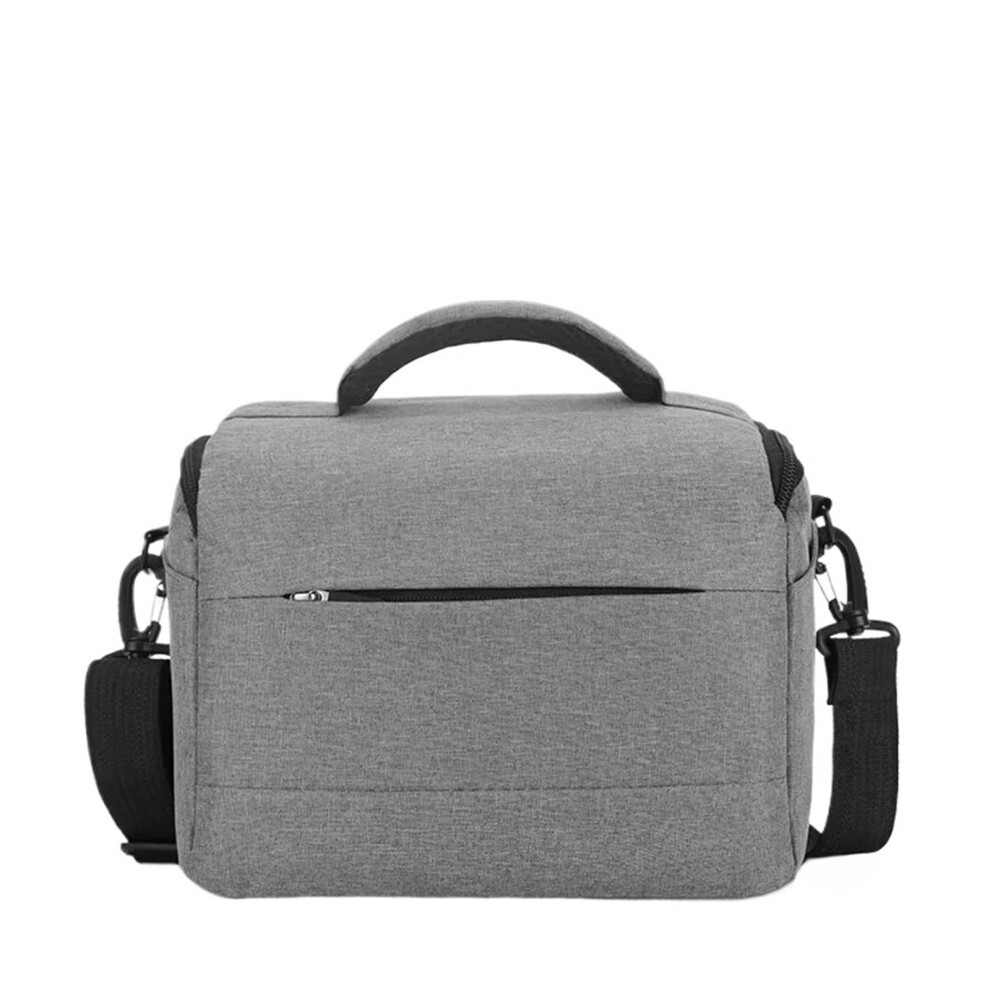Dslr Camera Bag Nylon Shoulder Bag Portable Camera Case For Dslr Grey 9189345042997