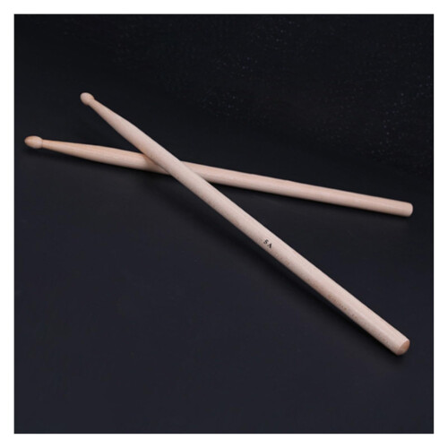 Professional Drumsticks, 1 Pair 5A Maple Drum Set, Silent Drum Sticks, Portable Jazz Drum Practice Drumsticks