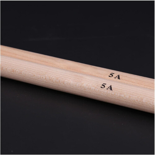 Professional Drumsticks, 1 Pair 5A Maple Drum Set, Silent Drum Sticks, Portable Jazz Drum Practice Drumsticks 1