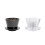 Coffee Dripper Home  Accessories PP Coffee Filter Cups-Black 2