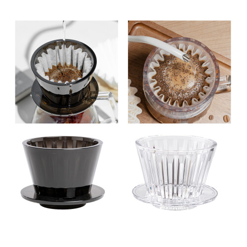 Convenient Pour over Coffee Filter Easy to-Transparent color 2