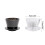 Coffee Dripper Coffee Brewing Tools Hand Drip Reusable-Black 4