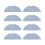 6/8/12Pieces Replacement Robot Vacuum Cleaner-Eight Pieces 1