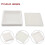2 Pack Replacement Part Vacuum Filter Plastic Material Spare 6
