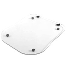 Mobile Table Pad Stand Mixer Cooker Acrylic Sliding Board for