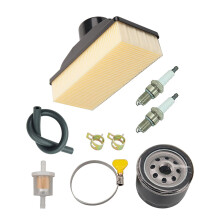 Plastic Grass Cutter Filter Set Lawn Mower Engine Parts for