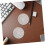 100 pieces plastic sheets for crafting, mesh canvas boards, round plastic canvases for projects 5