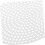 100 pieces plastic sheets for crafting, mesh canvas boards, round plastic canvases for projects 2