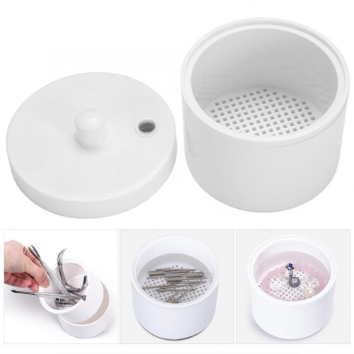 Nail Tool Cleaning Box Nail Art Drill Bits Grinding Head Cutter 1