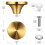 Metal Material Handle Replacement Kits Oven Knob Replacement 3