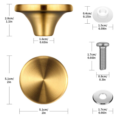 Metal Material Handle Replacement Kits Oven Knob Replacement 2