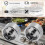 Gas Stove Range Knobs Switch For YKFED500EBS3 KFED500EWH05-4PCS 5
