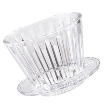 Draagbare koffiefilter, eenvoudig te-Transparante kleur