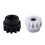 3Pcs Easy Mop Pedal Broom Spin Mop Replacement One Way-Black 2