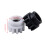 3Pcs Easy Mop Pedal Broom Spin Mop Replacement One Way-Black 4