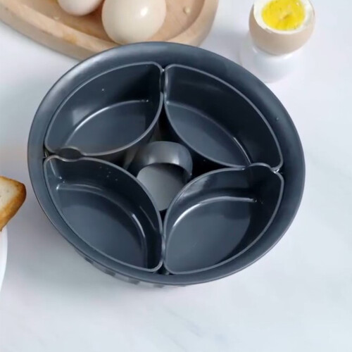 Kitchen Eggs Cooker Tools Pots Steamer Tray Eggs Poachers Rack 1