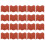 20lots Decorative Fence Panels Creating Beautiful-brick red 1