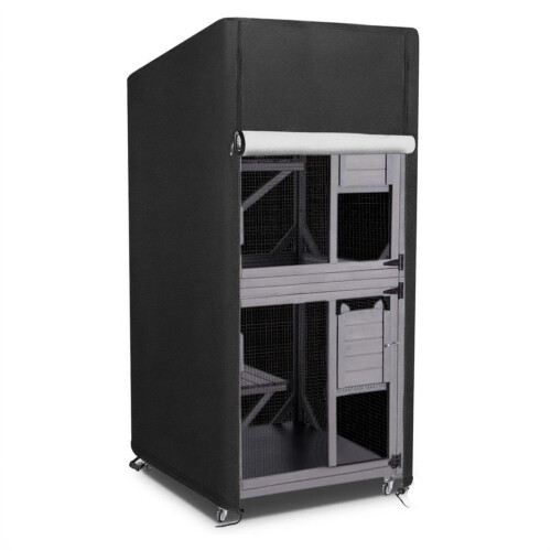 Indoor Pet Cage Cover Ventilated Meshes Airflows Comfortable for