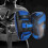 Boxing Kicking Shield MMA Focus Pad Blue 40x20x10 Cm 2