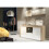 Sideboard 145cm Aurora - Oak & White Gloss Doors 2