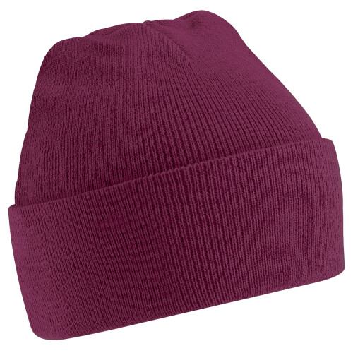 (One Size, Oxford Navy) Beechfield Soft Feel Knitted Winter Hat 2