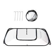 Couverture de potager, Ventilation pour protection-bordure noire