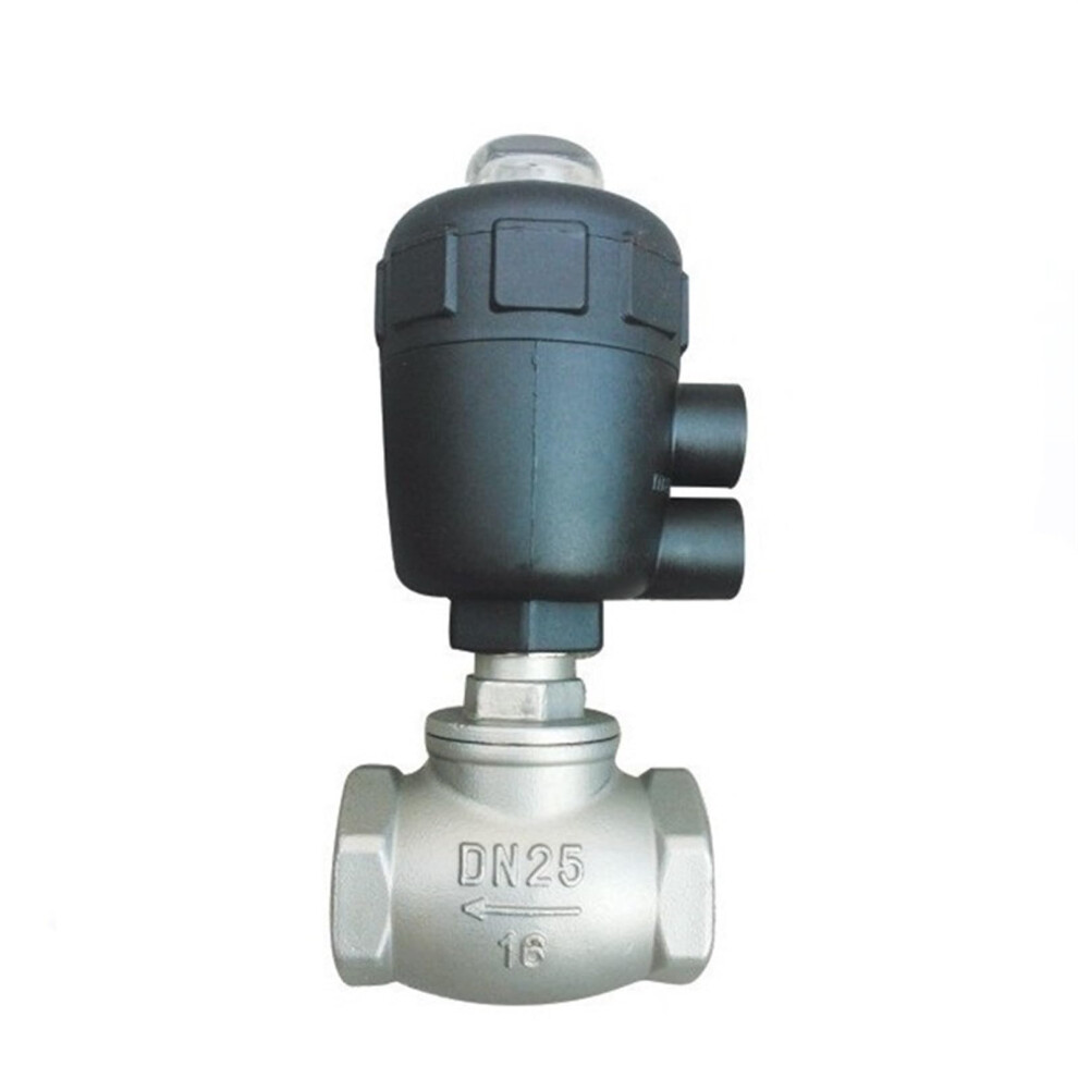 1 Inch 304 Stainless Steel Ttype Pneumatic Drum Valve With Leakproof Ptfe Sealing Double Acting 9199774064316