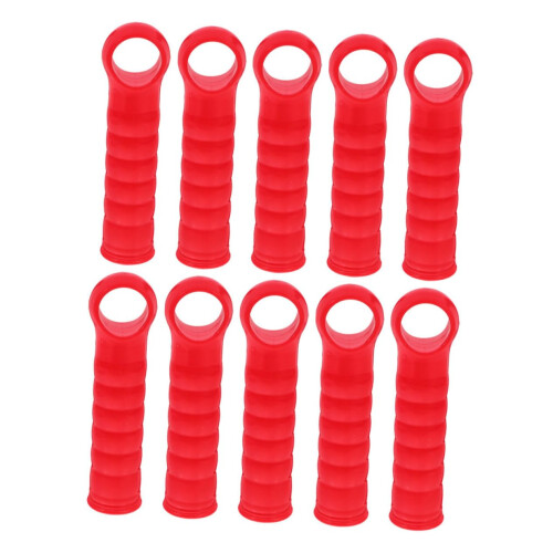 Mop Handle End Cap 10Pack Plastic Sleeve Replacement Cap for Mop Pole Grip Broom Handle Household Cleaning