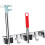 Mop Handle End Cap 10Pack Plastic Sleeve Replacement Cap for Mop Pole Grip Broom Handle Household Cleaning 3